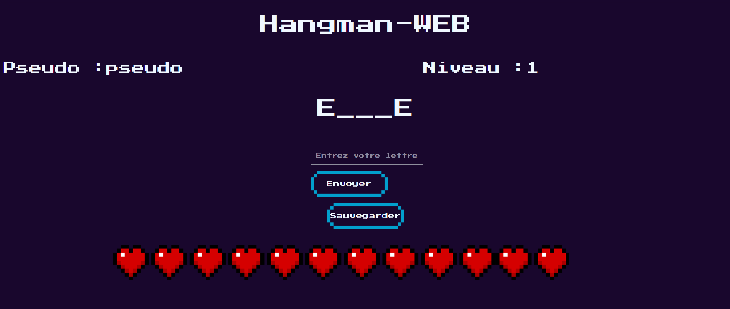 Hangman Web